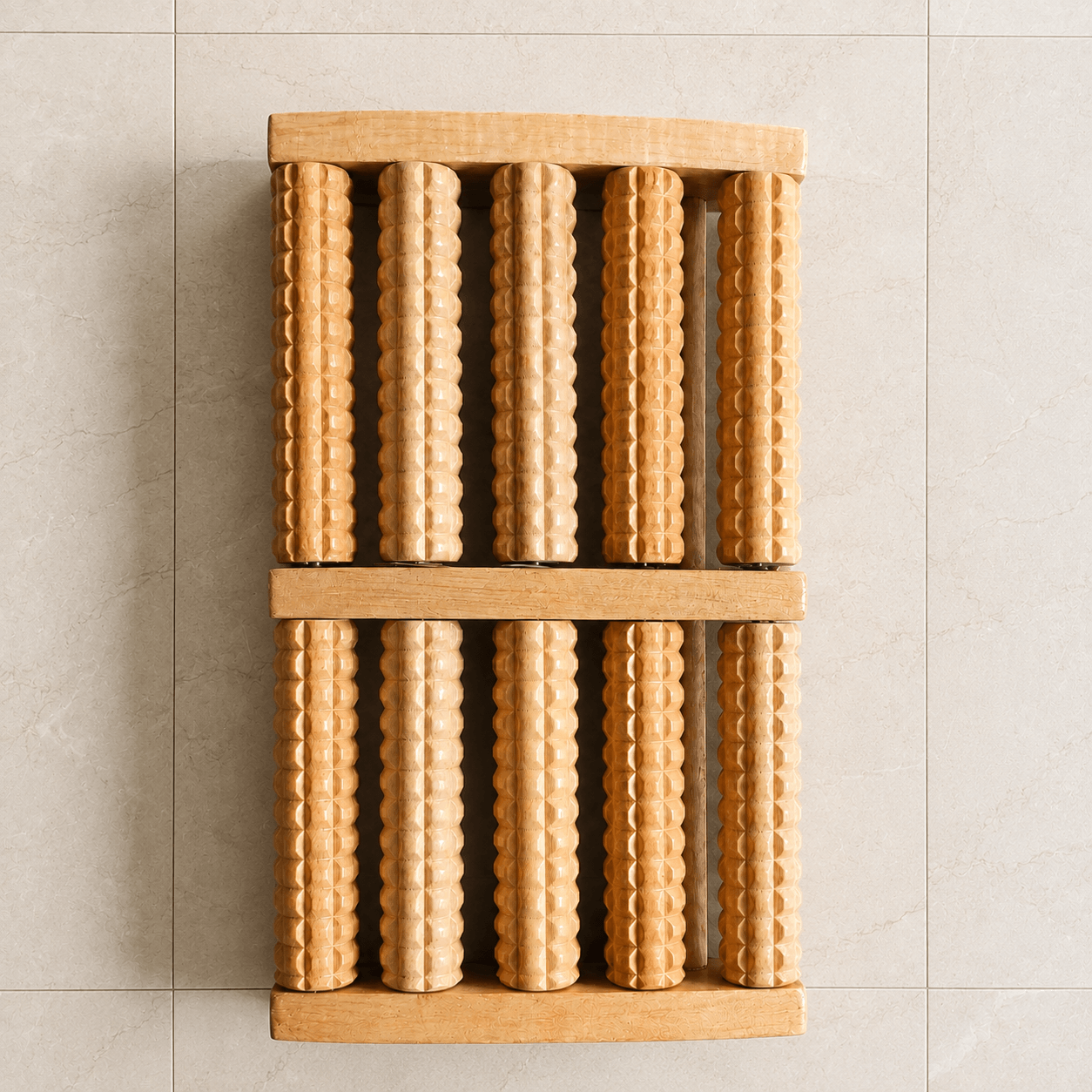 DeepRoll Wooden Foot Massager
